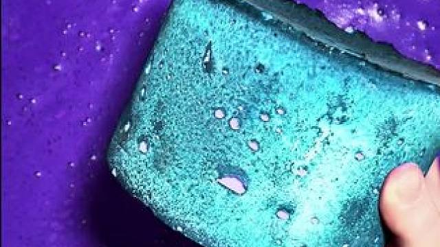 你看完这个视频了吗？ #声控解压 #极度舒适 #捏粉块 #减压视频