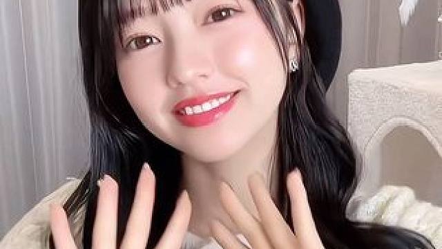 #日本女生 #男友视角 #清纯甜美 #甜甜的手势舞 一直都要可爱下去