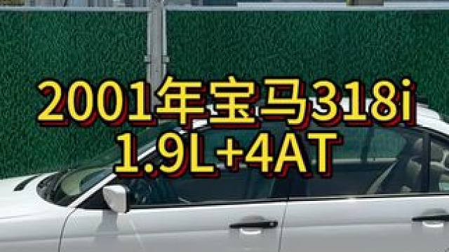 我花1万多买了一辆2001年二手车宝马318i！ #我与汽车的日常 #开车第一视角 #dou是好车 