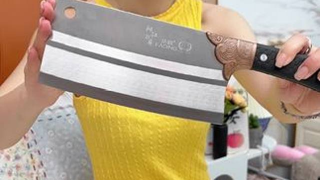 #菜刀  #手工锻打菜刀  #斩切两用刀  #家用厨房菜刀  #超便宜超划算