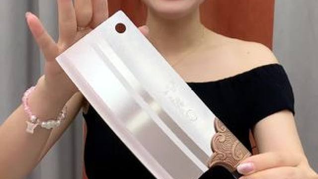 #菜刀  #手工锻打菜刀  #斩切两用刀  #家用厨房菜刀  #超便宜超划算