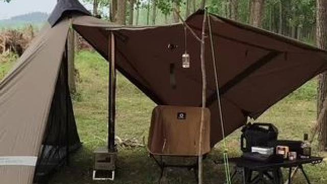 这里是去年六月公益露营活动地
一年过去，环境好很多，感动#露营⛺