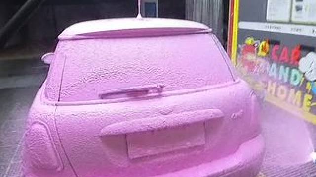 主打一个治愈#第一视角 #撸车日常 #精致洗车 #pa壶 #极度舒适