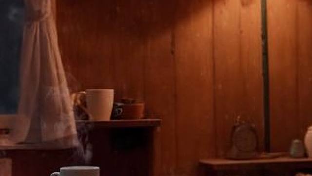 暴风雪夜，在舒适的彩虹床小屋，喝一杯热茶，然后放松入睡 #白噪音 #助眠声音 #助眠视频 #解压助眠