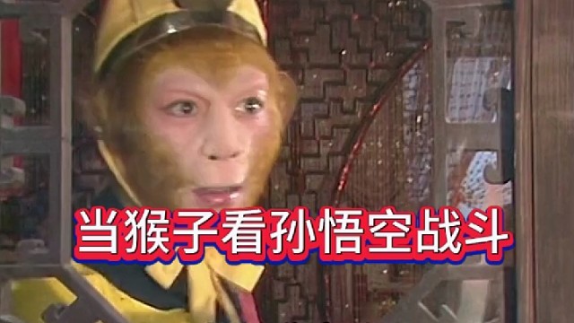 当悟空看猴子战斗！