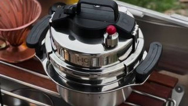 用这个户外高压锅煮饭是真的快 #露营报告 #靠谱露营装备 #露营好装备报告