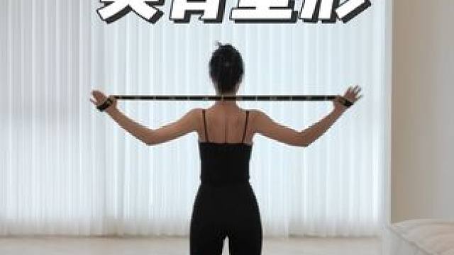 3️⃣组女生快速改善体态｜告别驼背必练动作#改善含胸驼背 #如何告别肩宽背厚 #练背日