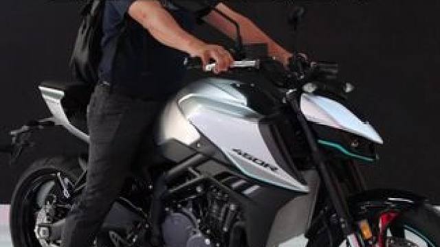 喜欢四缸街车？它来了#凯越450R #凯越四缸街车 #kove凯越机车 #四缸街车