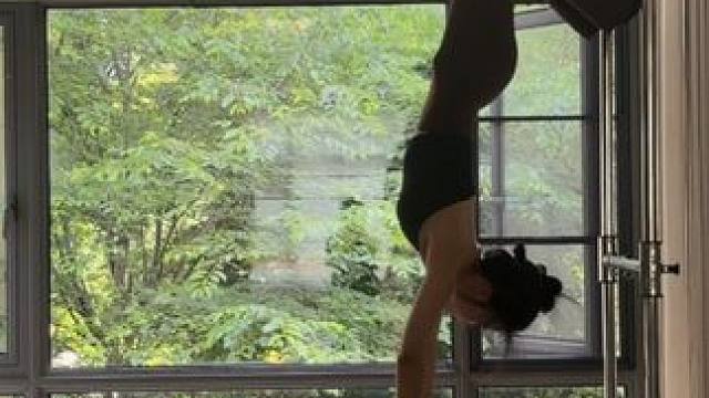 这样的挑战当然要浅试一下啦✅
#普拉提