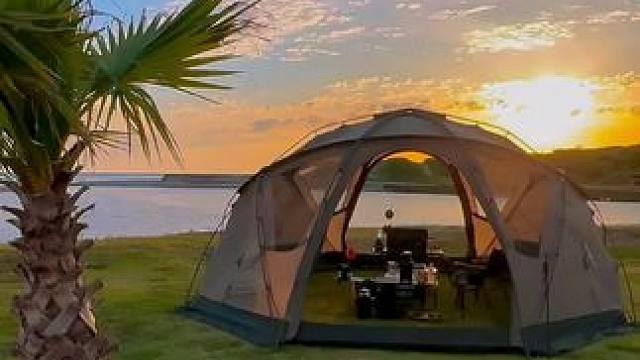 球帐露营 #露营报告