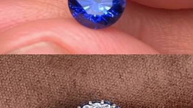1.52ct皇家蓝蓝宝石
难得的圆形切割，很甜美，肉眼干净玻璃体，目前想收到一颗品质好点的皇家蓝真的