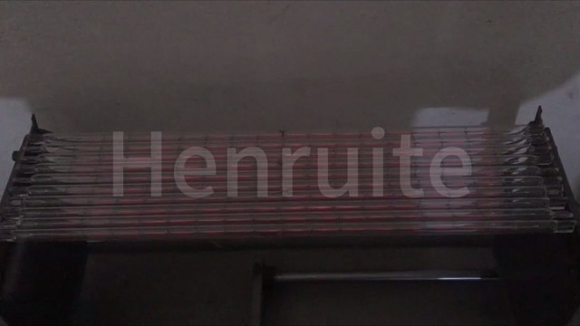 红外线加热灯通电测试