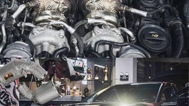 #保时捷panamera 非常有必要更换高流量头段和进气，就算你不玩车也要知道更换高性能的硬件能为你