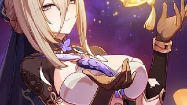 ★阿波尼亚，生日快乐！★ 「很美丽的祈福灯，对吧？这是孩子们送给我的礼物。」
「他们说，对着点燃的祈