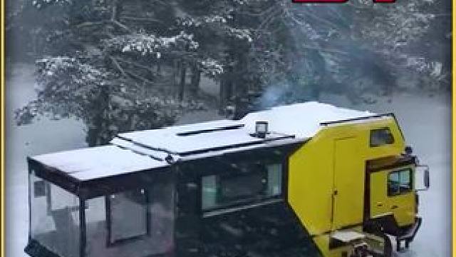 这才是野外露营的真确打开方式 #野外建造 #野外露营 #雪地露营