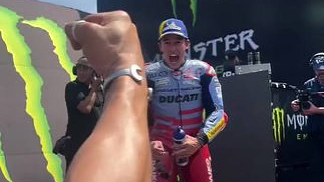 “十四发车第二完赛爽死了”#摩托车比赛 #赛车 #世界冠军 #马奎斯 #比赛现场