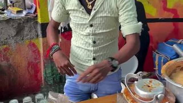 印度街头美食#农村生活 #农村美食 #印度街头小吃 #夏天的味道