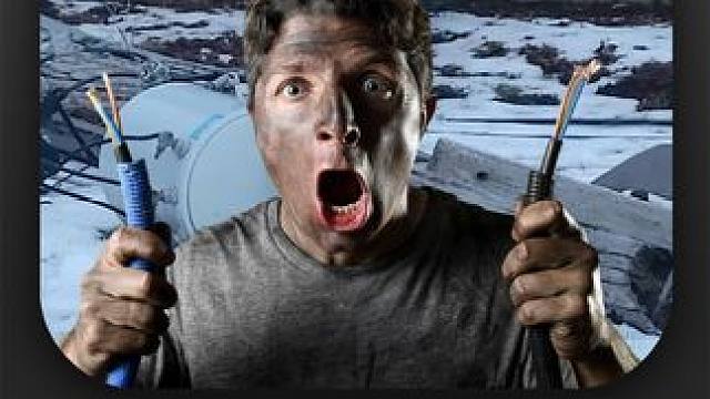 为当遇到高压电掉落地面时，为什么不能跑呢？ #高压线 #跨步电压 #科普一下 #涨知识 #冷知识