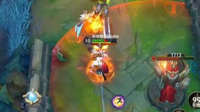 蝎子争夺战之调皮神王 #慎 #盖伦 #lolm #上热门