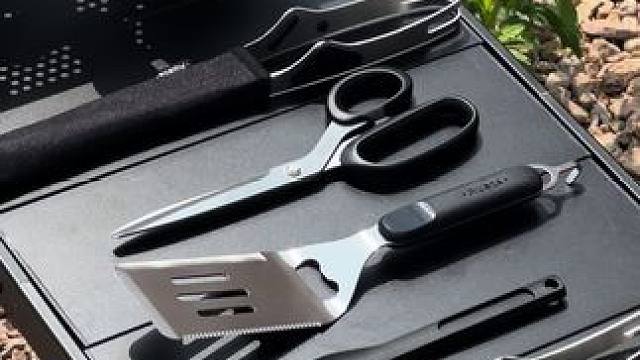 专业好用的户外烧烤套装 #露营报告 #靠谱露营装备 #露营好装备报告