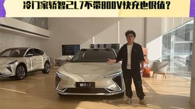 优惠过5万以上！冷门家轿智己L7不带800V快充也很值？#探店 #智己L7