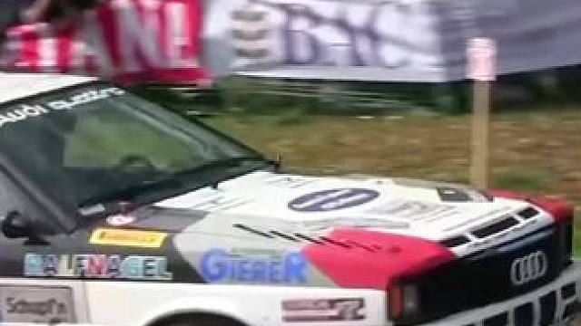 奥迪quattro极致弯道鉴赏#拉力赛