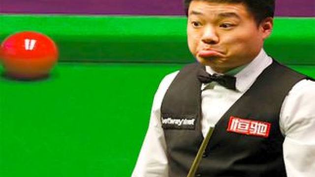 丁俊晖秀极致控球，做出近几年最强斯诺克，马叔无计可施一脸懵！ #斯诺克  #台球  #丁俊晖  #马