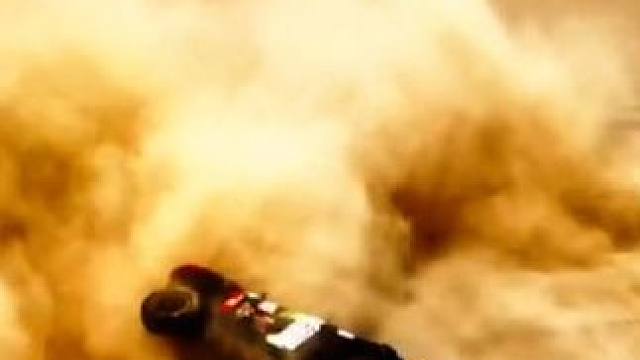 环塔，SS7赛段，172车组惊险时刻，人车无碍#环塔拉力赛 #CR6#CR7