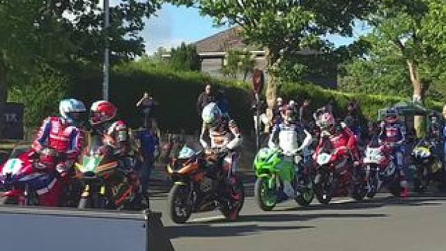 2024曼岛TT练习赛发车现场#2024曼岛TT