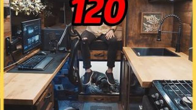 哪个男孩子能拒绝这样的一辆电竞露营床车？ #露营 #vanlife #露营车改装