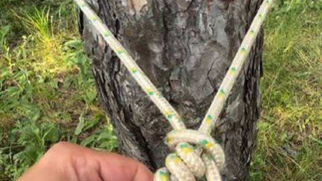 户外绳结技巧 #露营报告