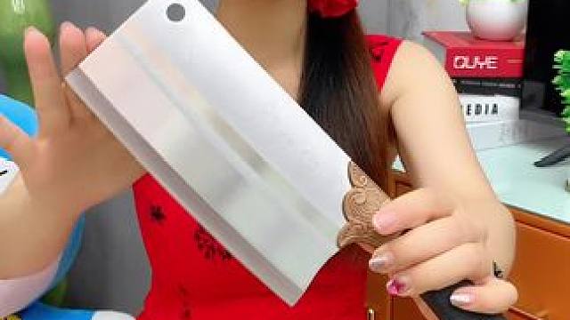 #菜刀  #手工锻打菜刀  #斩切两用刀  #家用厨房菜刀  #超便宜超划算