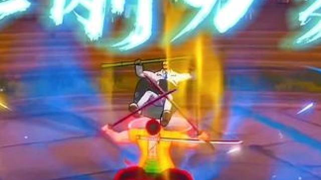 战斗员索隆Plus一穿三！耍帅装酷必备角色，如果你还不会，那么就来学习吧#航海王热血航线