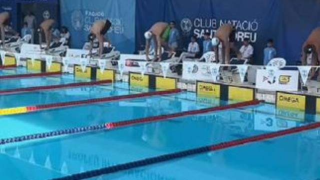 2024欧洲#游泳 巡回赛巴塞罗那站，匈牙利选手#米拉克 以50.95″秒夺得男子100米#蝶泳 冠