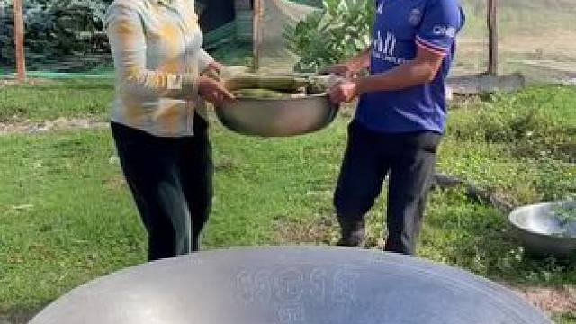 东南亚乡村美食 #特色美食 #野外美食 #户外野炊 #奇特美食大搜罗