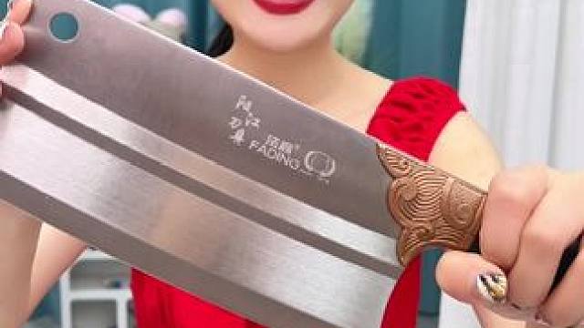 #菜刀  #手工锻打菜刀  #斩切两用刀  #家用厨房菜刀  #超便宜超划算