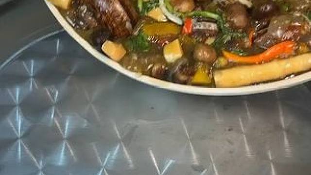 泰国菜 #麻辣海鲜 #爆头八爪鱼 #感谢大海的馈赠