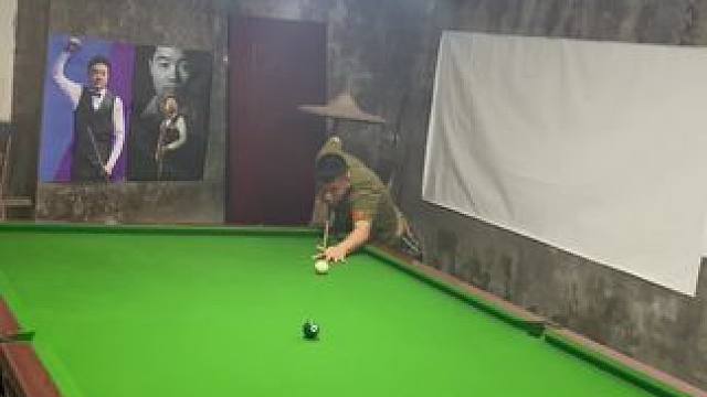 威少不敢应战！怂了 #怎么样才能打台球打得准 #你今天打台球了吗