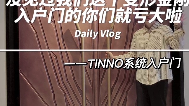 没见过我们TINNO的这款入户门你们亏大了