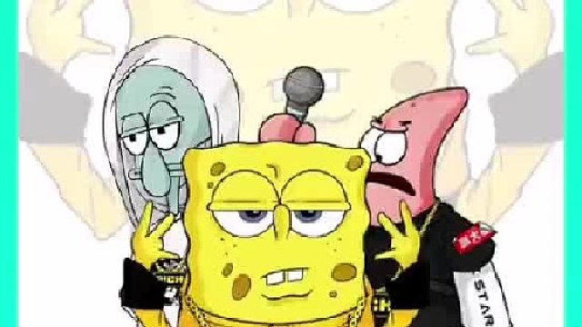 原来深夜的蟹堡王这么热闹海绵宝宝 动漫解说