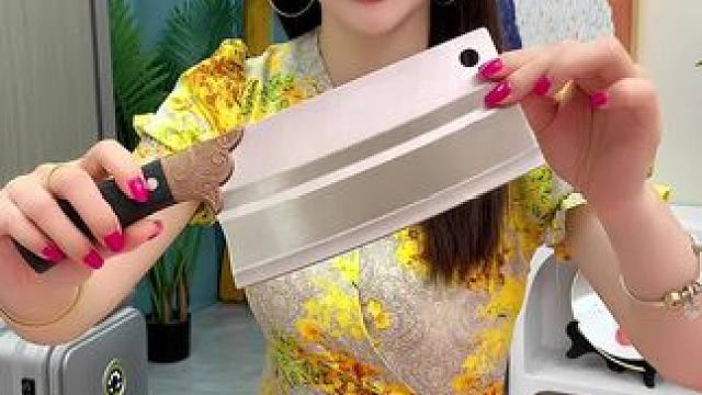 #菜刀  #手工锻打菜刀  #斩切两用刀  #家用厨房菜刀  #超便宜超划算