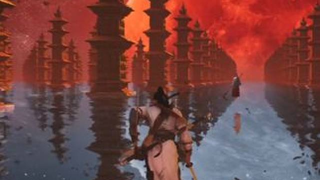 燕云十六声仲吕测试-“妖女”千夜战斗实录-国风场景，美轮美奂 #ps5游戏推荐 #网易游戏 #燕云十