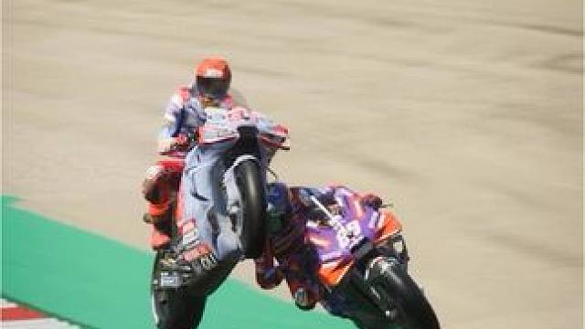 马奎斯被迫翘头…#游戏画面请勿模仿 #motogp #马奎斯