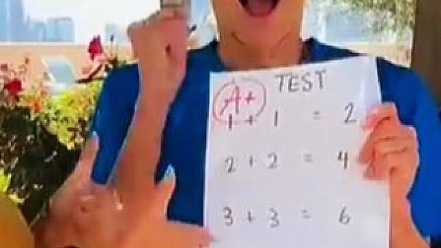 两男一女做数学题，结局让人万万没想到！ #外国人反应