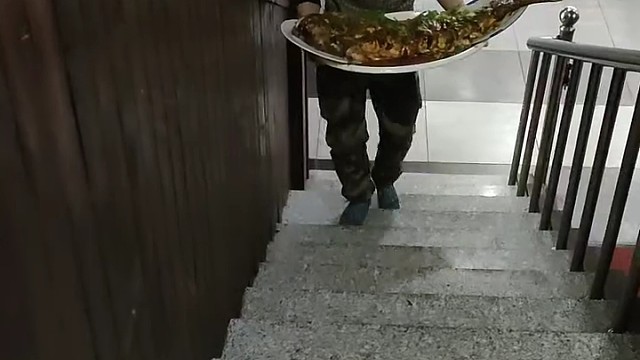 30多斤的大胖头鱼王，上桌，开吃