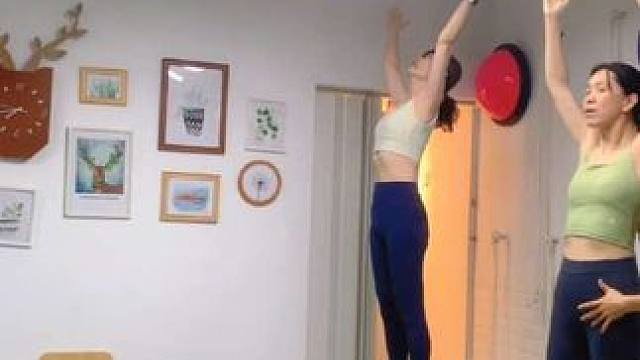 60分钟普拉提核心床让你5分钟看完，喜欢记得点赞收藏哦，喜欢口令讲解版的亲们，下方评论区留言告诉我哦