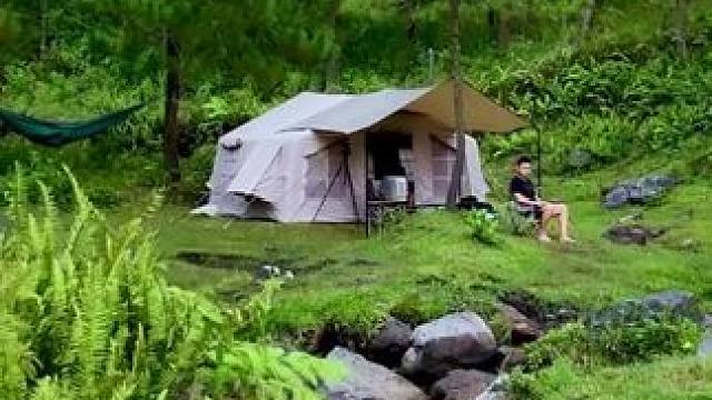 住进自然里 #露营报告 #自由自在简简单单