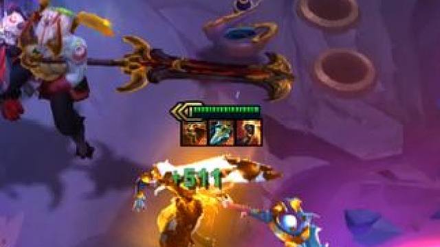 #云顶之弈 #云顶之弈5周年庆典 吸血鬼节杖这样用，