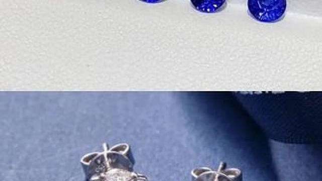 什么叫高色皇家蓝
单颗40-50分皇家蓝
颜色绝了，高色皇家蓝，尺寸5.2mm台面比50分的都大，而