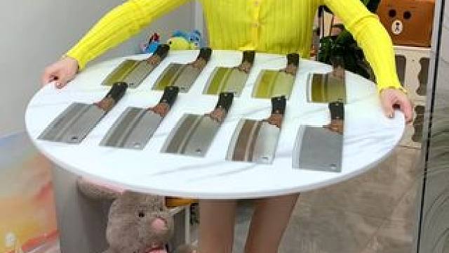 #菜刀  #手工锻打菜刀  #斩切两用刀  #家用厨房菜刀  #超便宜超划算